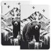 Bird Flying Bear Mountain Case for iPad iPad Mini 5/4/3/2/1(7.9- Inch) iPad Mini 6 (8.3-inch, 2021) with Pencil Holder, Protective Case with Soft TPU Back, Auto Sleep/Wake Cover view 1