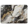 Black White Gold Marble Case for iPad iPad Mini 5/4/3/2/1(7.9- Inch) iPad Mini 6 (8.3-inch, 2021) with Pencil Holder, Protective Case with Soft TPU Back, Auto Sleep/Wake Cover view 4