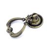 MAGICLULU 2pcs Zinc Alloy Kitchen Cabinet Knobs Ring Handles for Dresser Modern Style Pulls view 1