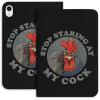 Funny Stop Cock Case for iPad iPad Mini 5/4/3/2/1(7.9- Inch) iPad Mini 6 (8.3-inch, 2021) with Pencil Holder, Protective Case with Soft TPU Back, Auto Sleep/Wake Cover view 1