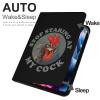 Funny Stop Cock Case for iPad iPad Mini 5/4/3/2/1(7.9- Inch) iPad Mini 6 (8.3-inch, 2021) with Pencil Holder, Protective Case with Soft TPU Back, Auto Sleep/Wake Cover view 2