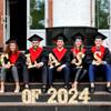 Class of 2025 Gold Lite Decoration view 4