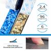 OCEANBROAD Self-Adhesive Camouflage Boat Flooring Borders 96''x2.4' Faux Teak EVA Foam Marine Non-Slip Pad Camo Decking for MotorBoats Yacht Helm Pad Jon Boat Floor, Camouflage Brown view 3