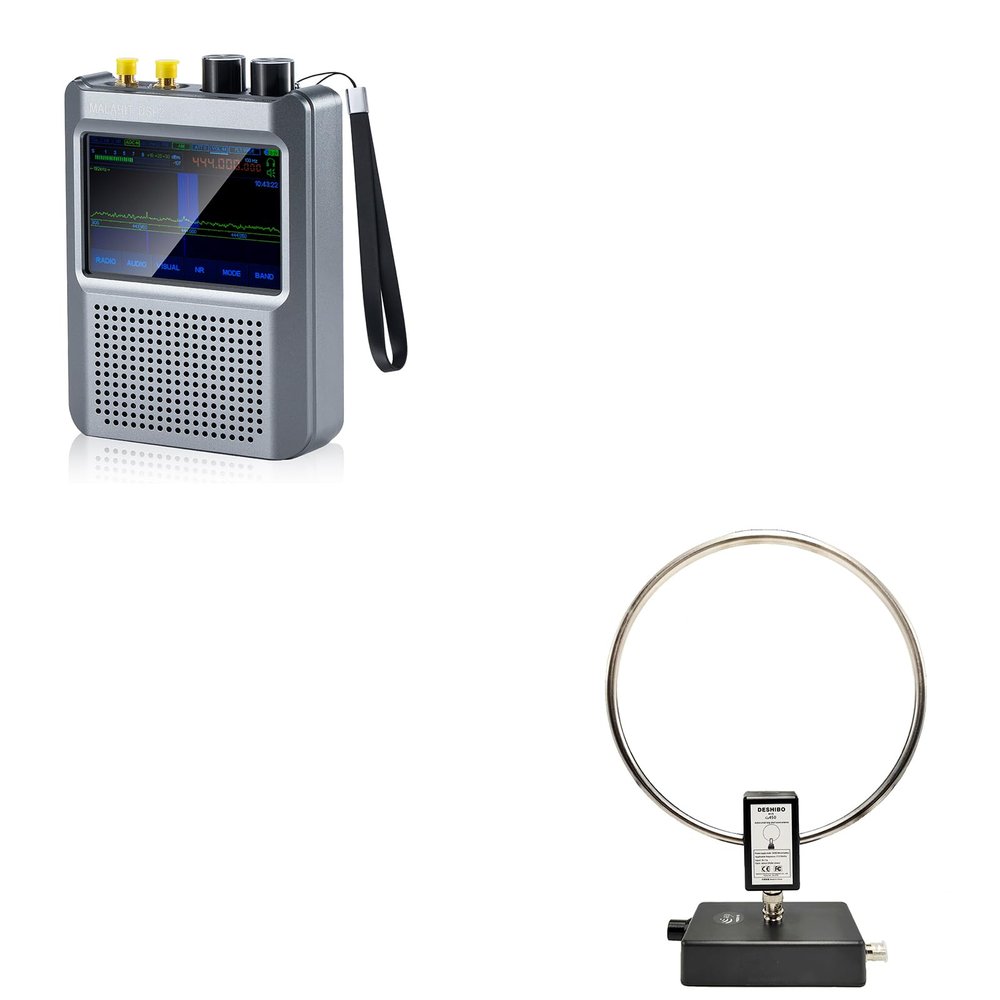 Latest V2.4 Malachite DSP2 SDR Radio Receiver & GA450 Loop Antenna