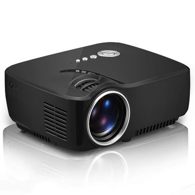Mini Projector Portable Video Projector Support HD 1080P 120" Display with Stereo Speakers Ideal for Home Outdoor Camping Travel Cartoon Movie Kid Gifts