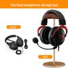 BEVCEFCC Headset Holder Stand Headphone Holder with Wood and Aluminum Desktop Headphone Stand Headset Stand for Desk with Solid Heavy Base Wood Headphones Stand for All Headphone Sizes (Gold) view 4