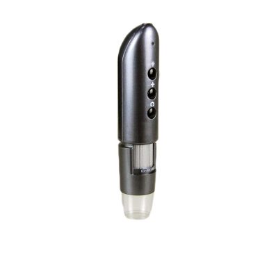 Wireless Digital Microscope WiFi USB Digital Microscope 500 Times to 1600 Times Magnification Coin PCB Insect Magnifying Glass (with Bracket 8 Inch Micro Hd Camera) 1000X (200X)