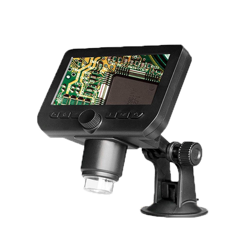 Digital Microscope 4.3 Inch 1080P 2 Megapixels 1000X Magnification Zoom Wireless USB Stereo Microscope Camera Compatible with Android Windows