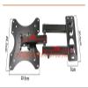 37 Inch 10 Inch 24inch 30 Inch Tiltable Swivel LCD LED Plasma Tv Wall Bracket Mount Stand Holder view 3