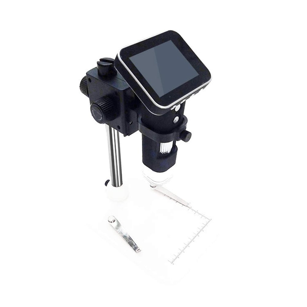 2.4inch Digital Microscope 500x Magnification with Rechargeable Lithium Battery with for Adults Repair Soldering Jewelry Kids Biologic Use