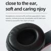 Areson Wireless Headset, Lightweight Folding Stereo Bass Headphones, 65 Hours Playtime Wireless Headphones with Microphone,Head-Mounted Bluetooth Headset for Travel/Office/Cellphone/PC view 4