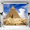10x8ft Egypt Backdrop Egyptian Pyramid Sphinx Scenery Photography Background Travel Themed Kids Birthday Party Banner Decoration Adults Portraits Photo Booth Props view 3
