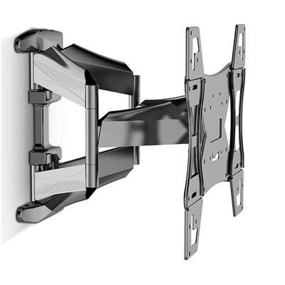 TV Bracket Wall Mount Swivel and Tilt for Most 32-70 inch TVs Fits VESA 200x100-600x400mm Max. Weight up to 45KG Dual Arms Full Motion TV Wall Mount
