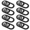 Amabro 8PCS Webcam Cover Slide, Thin Phone Camera Cover Laptop Computer Camera Cover Slide Blocker Slider Lens Cover Protector Protect Privacy Security Fits Desktop PC Tablet Pad(Eye) view 1