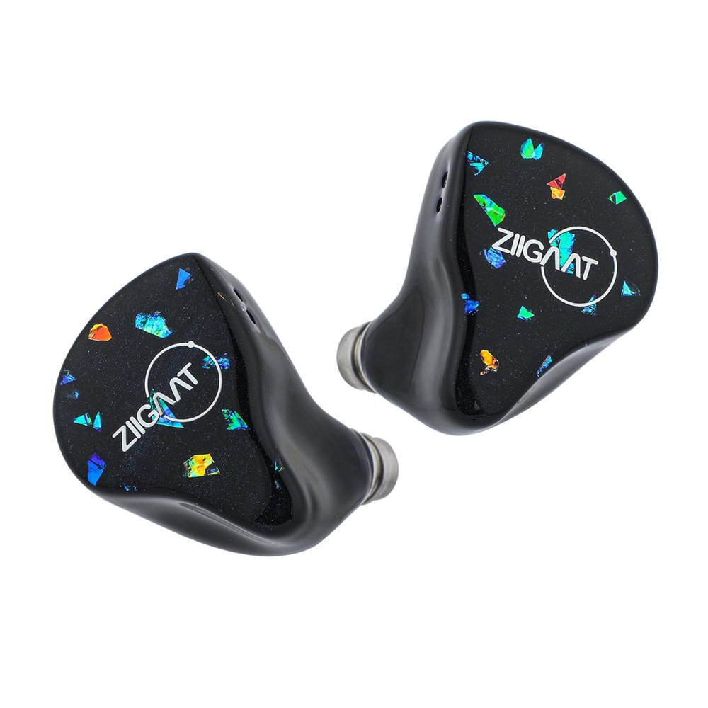 Linsoul ZiiGaat Doscinco 2DD+3BA Hybrid Driver IEM in Ear Monitor, 2Pin