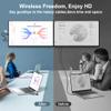 Wireless HDMI Transmitter and Receiver, 100FT Range, Plug & Play Portable Wireless HDMI Extender Supported 4K Decoding/1080P, Streaming from Laptop/PC/TV Box/Camera to Monitor/Projector/HDTV view 2