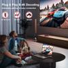 Wireless HDMI Transmitter and Receiver, 100FT Range, Plug & Play Portable Wireless HDMI Extender Supported 4K Decoding/1080P, Streaming from Laptop/PC/TV Box/Camera to Monitor/Projector/HDTV view 3