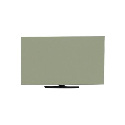 BuniQ Tv Cover Elastic Protector, Universal Tv Display Televisions Enclosure for Bedroom, Full Decoration TV Screen Protective (Color : Green, Size : 47-50 inches)