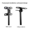 Adjustable Ceiling TV Mount Bracket - Tilt and Swivel TV Ceiling Mount, Fits Most 14-32inch LCD Flat Screen TVs, 30 Flip Down, 3 Installation Methods (Black) view 3