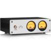 Xlteam Dual Analog VU Meter, Audio Splitter Switcher Box, with Display DB Panel, Stereo Speakers, Colour/Brightness Adjustment, for Home Theater
