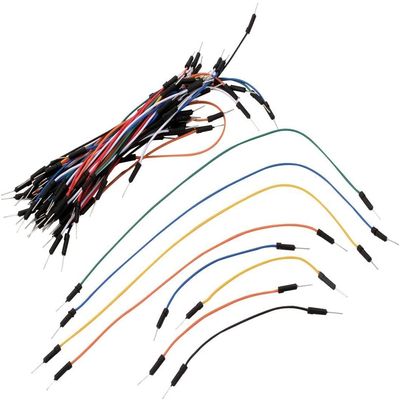 XYWHPGV 65pcs One Set Seamless Wire Bread Board Cable Flexible Board Bridge Wire Bread Board Cable(a0ecc aa16b 818ce 08fc1 62ca6 82a89