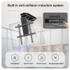 Adjustable Ceiling TV Mount Bracket, Motorized TV Mount for 50-90 Inch TVs, Hidden Drop Down TV Lift with Auto Lifting, Motorized TV Stand with Remote Control and Switch Control view 4