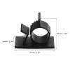 MECCANIXITY 25Pcs Cable Management Clips, 17-20mm Dia Self Adhesive Nylon Wire Holder, Adjustable Organizer Clamp for PC Desk Office, Black view 2
