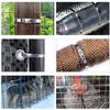 24 inch Stainless Steel Cable Zip Ties 100 Pack 304 Metal Cable Ties with 270lbs Tensile Strength Heavy Duty Zip Ties for Farms Pipes Roofs Workshop Outdoor Fence Use view 2