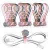 16 + 24 Pack Magnetic Cable Ties, Cute Cloud Design + Cute Cat's Paw Design, Great for Bundling and Organizing, Holding Stuff, Book Markers, Fridge Magnets view 3