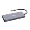 Verbatim USB C Hub 14-in-1 Multiport Adapter USB-C to HDMI, VGA, RJ45, USBA-A and USB-C PD, with SD Card Reader, for Mac, MacBook Pro/Air, iPad Pro, Thinkpad, Windows Computer, Laptop and Co, gray view 2