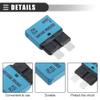 Motoforti Universal Car E37 Circuit Breakers Fuses Replacement, 15A 14V, Durable, Plastic Metal, Blue view 4