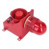 Industrial Siren Alarm, Sound Light Alarm Customizable Voice 40W 130dB Volume Adjustment IP65 for Dock (DC24V view 1