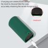 BUCCQTR Soft Silicone Carrying Case Protective Skin Cover Compatible with Sony Pulse Explore Earbuds, Portable Scratch Sleeve Cover with Carabiner (Green) view 4