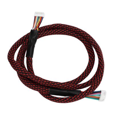 Main Wiring Harness, Nylon Braid Hot End Cable Harness, Cable Compatible Harness Replacement for Printers