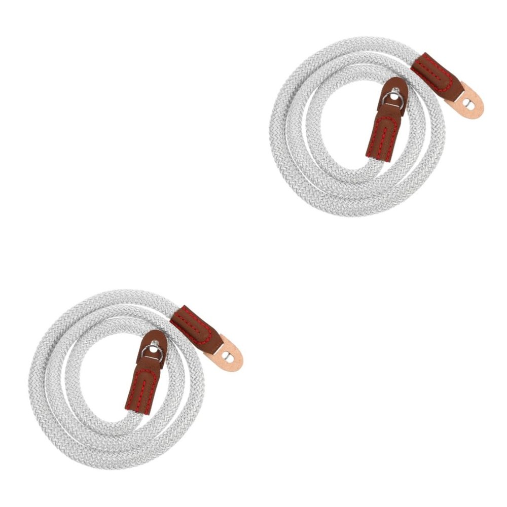 HOMSFOU 2pcs Camera Shoulder Strap Sling Belt for Travel Design for Comfort Grey for Outdoor Adventures and Photography