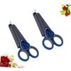 VANZACK 6 Sets Practicable Fishing Scissors Set Line Cutter Plier Steel Fishing Scissors Fish Dehooker for Boats Random Color view 2