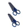 VANZACK 6 Sets Practicable Fishing Scissors Set Line Cutter Plier Steel Fishing Scissors Fish Dehooker for Boats Random Color view 3