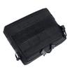 BESPORTBLE 2pcs Outdoor Hiking Waist Bag Storage Pouch for Cell Phones Keys and Gear Small Compact Bag Buckle Straps for Easy Attachment Black view 2