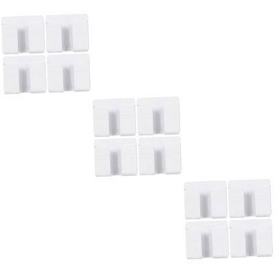 Ciieeo 12pcs Adhesive Phone Charging Bracket Wall Mount Remote Controller Stand Wall Adhesive Holder Mobile Phone Stand