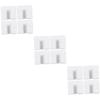 Ciieeo 12pcs Adhesive Phone Charging Bracket Wall Mount Remote Controller Stand Wall Adhesive Holder Mobile Phone Stand view 1