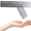 Mikikit 5pcs Multifunctional Earphone Cleaning Brush Kit Headphone Cleaner for Wireless Earbuds Cleaning Tools for Headset view 3