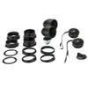 KICKER 51KSS6504 KS-Series 6.5" Component System with 1" tweeters, 4-Ohm, Pair view 2