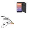 BoxWave Adapter Compatible with SpectraLink Versity 95 Smartphone - Micro SD Card miniReader, USB Type-C OTG Reader USB3.0 Adapter Keychain - Metallic Silver view 1