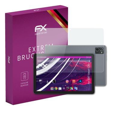 atFoliX Plastic Glass Protective Film compatible with iGET Smart L30, 9H Hybrid-Glass FX Screen Protector