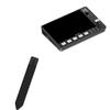BoxWave Stylus Pouch Compatible with FeelWorld L4 - Stylus PortaPouch, Pen Stylii Holder Carrier Portable Self-Adhesive - Jet Black view 1