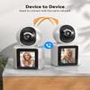 TMEZON 2pk Two Way Audio Video Pet Dog Camera with Speaker Video Calling Devices for Grandparents Wireless Security Camera Indoor Monitor 1080P with Phone app Motion Detection view 4