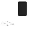 BoxWave Stand and Mount Compatible with Yolo LIV Instream - Pocket Aluminum Stand 3-in-1, Portable Multi Angle Viewing Riser - Metallic Silver view 1