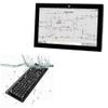 BoxWave Keyboard Compatible with Allen Bradley VersaView 6300M (8.4 in) - AquaProof USB Keyboard, Washable Waterproof Water Resistant - Jet Black view 1