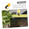 Healeved Computer Rearview Mirror Clip-on 3.58X2.08 Inch Portable Reflective Safety Mirror for Office Desk Monitor Use view 2