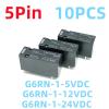 TOBAYA Relays 10PCS G6RN-1-5VDC G6RN-1-12VDC G6RN-1-24VDC 5Pin 8A 12VDC (Size : G6RN-1-5VDC) view 2